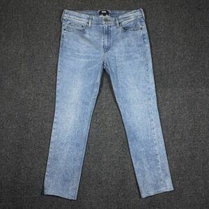 Paige Men's Lennox Cotton Stretch Destructed Classic 5 Pocket Jeans Size 36x29